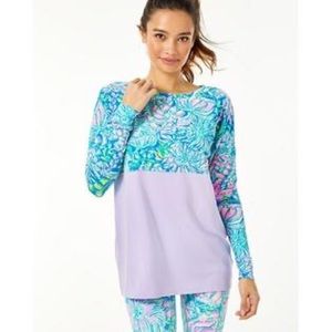 NWOT Lilly Pulitzer Finn Top Multi in Full Bloom Small